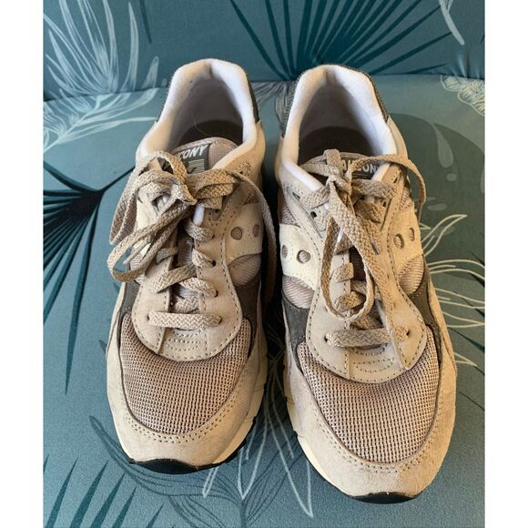 Saucony Shadow 6000 Gray Running SNEAKER GYM SHOES womens 7 - Picture 6 of 8